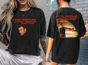 Forget Tomorrow World Tour Justin Timberlake 2024 Shirt Justin Timberlake Shirt Nsync Members Unique revetee 3