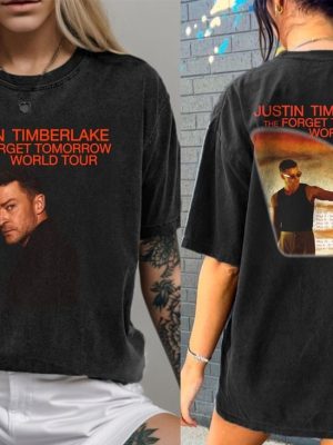 Forget Tomorrow World Tour Justin Timberlake 2024 Shirt Justin Timberlake Shirt Nsync Members Unique revetee 3