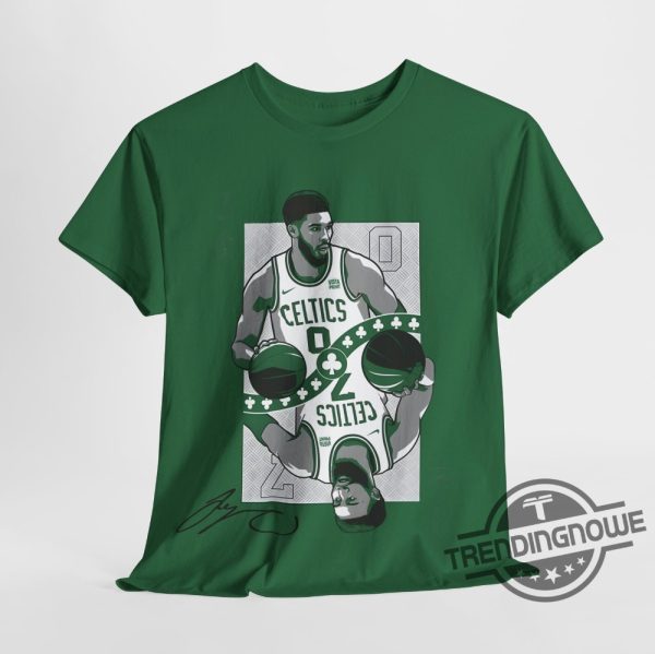 Jason Tatum Signed Shirt Boston Celtics T Shirt Jason Tatum Sweatshirt Mba Playoffs T Shirt Celtics Shirt Basketball Gift trendingnowe 3