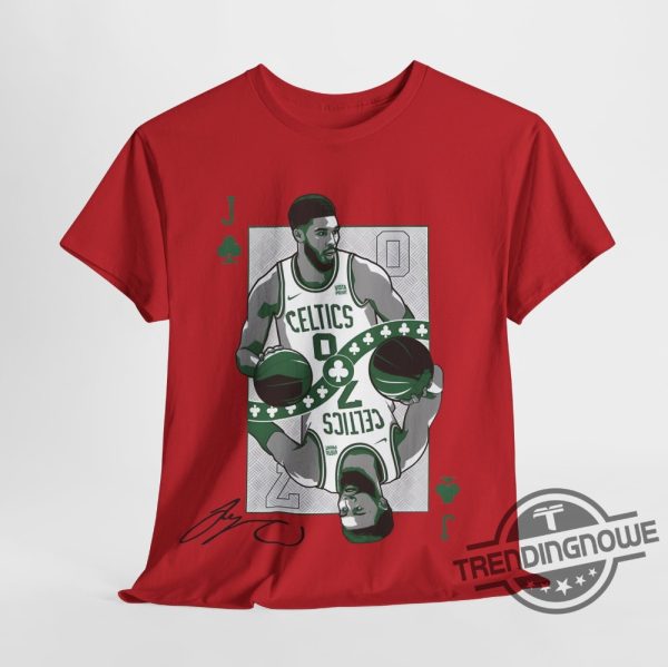 Jason Tatum Signed Shirt Boston Celtics T Shirt Jason Tatum Sweatshirt Mba Playoffs T Shirt Celtics Shirt Basketball Gift trendingnowe 4