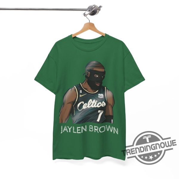 Jaylen Brown T Shirt Boston Celtics Shirt Jaylen Brown Cool Sweatshirt Hoodie Mba Playoffs T Shirt Celtics Fan Gift trendingnowe 1
