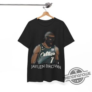 Jaylen Brown T Shirt Boston Celtics Shirt Jaylen Brown Cool Sweatshirt Hoodie Mba Playoffs T Shirt Celtics Fan Gift trendingnowe 3