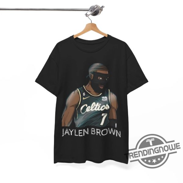 Jaylen Brown T Shirt Boston Celtics Shirt Jaylen Brown Cool Sweatshirt Hoodie Mba Playoffs T Shirt Celtics Fan Gift trendingnowe 3