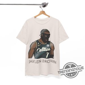 Jaylen Brown T Shirt Boston Celtics Shirt Jaylen Brown Cool Sweatshirt Hoodie Mba Playoffs T Shirt Celtics Fan Gift trendingnowe 4