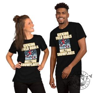 New Butker Shirt For Chiefs Fan Melting Snowflakes Kansas City Football Roman Catholic Shirt giftyzy 3