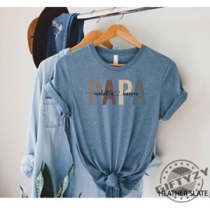 Custom Papa Shirt giftyzy 4
