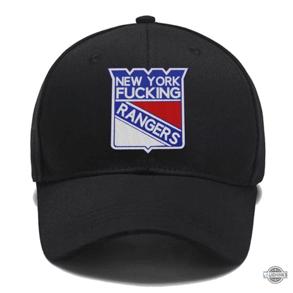 vintage nhl ny rangers hat limited edition new york fucking rangers embroidered baseball cap laughinks 1