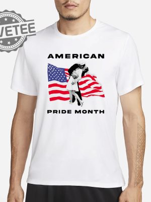 Xileapparel American Pride Month Shirt Unique Xile Apparel American Pride Month Shirt revetee 2