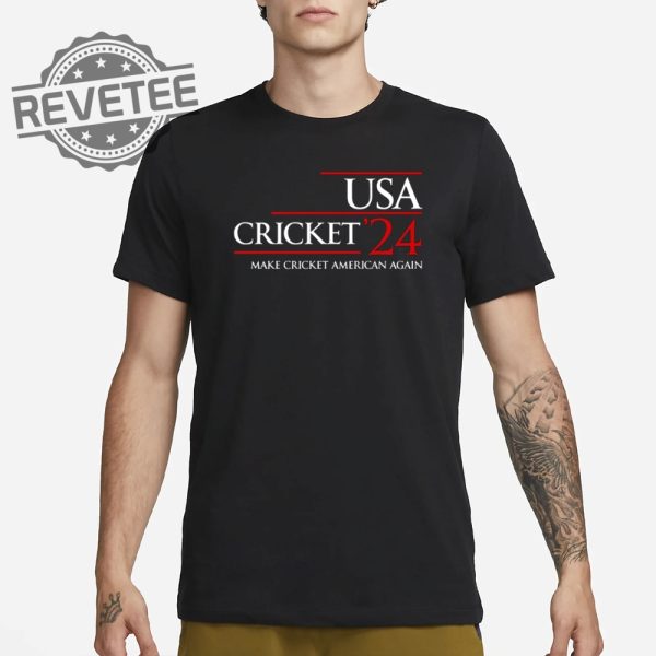 Erik Petersen Usa Cricket 24 Make Cricket American Again T Shirt Unique Erik Petersen Usa Cricket 24 Shirt revetee 1