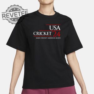 Erik Petersen Usa Cricket 24 Make Cricket American Again T Shirt Unique Erik Petersen Usa Cricket 24 Shirt revetee 2