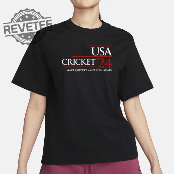 Erik Petersen Usa Cricket 24 Make Cricket American Again T Shirt Unique Erik Petersen Usa Cricket 24 Shirt revetee 2