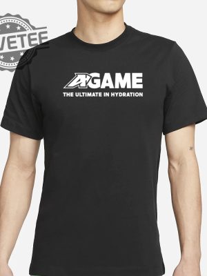 Getcha Swaller Wearing A Game The Ultimate In Hydration Shirt Unique revetee 2