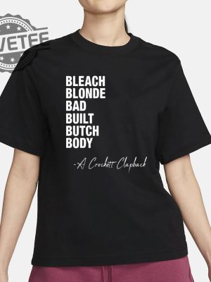 Bleach Blonde Bad Built Butch Body Shirt Unique Bleach Blonde Bad Built Butch Body Hoodie revetee 2