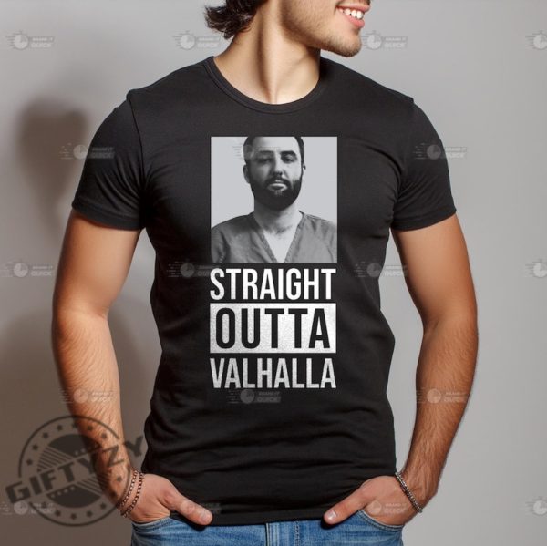 Scheffler Gangster Straight Outta Valhalla Shirt giftyzy 1