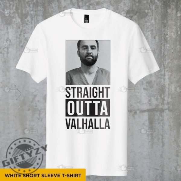 Scheffler Gangster Straight Outta Valhalla Shirt giftyzy 2