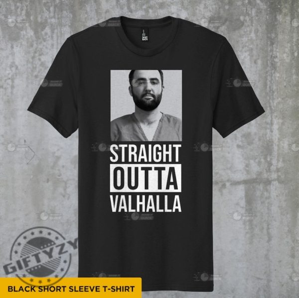 Scheffler Gangster Straight Outta Valhalla Shirt giftyzy 3