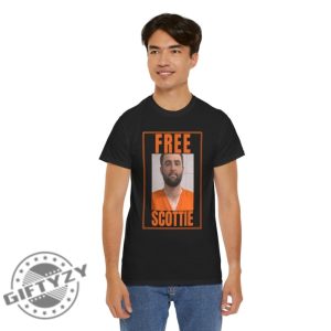 Free Scottie Scheffler Mug Shot Shirt Funny Fathers Day Gift giftyzy 3