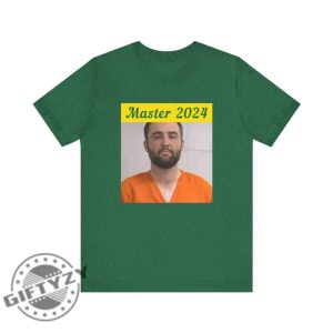 Scottie Scheffler Mugshot Master 2024 Famous Golfing Legend Shirt giftyzy 4