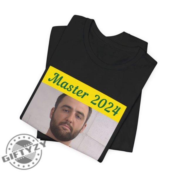 Scottie Scheffler Mugshot Master 2024 Famous Golfing Legend Shirt giftyzy 7