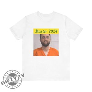 Scottie Scheffler Mugshot Master 2024 Famous Golfing Legend Shirt giftyzy 8