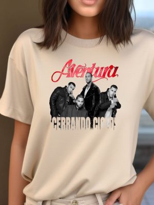 Aventura Shirt Aventura Tour Shirt Aventura Cerrando Ciclos Cerrando Ciclos Shirt Imortal Tee Unique revetee 2