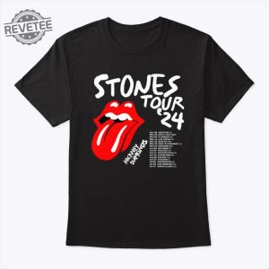 The Rolling Stones Hackney Diamonds Tour 2024 Shirt Unique revetee 2