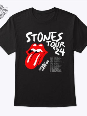 The Rolling Stones Hackney Diamonds Tour 2024 Shirt Unique revetee 2