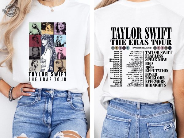 Eras Tour Shirt Eras Tour Concert Shirt Eras Tour Movie Shirt Taylor Swift Merch Concert Shirt Taylor Swift Eras Unique revetee 1