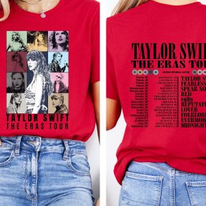 Eras Tour Shirt Eras Tour Concert Shirt Eras Tour Movie Shirt Taylor Swift Merch Concert Shirt Taylor Swift Eras Unique revetee 4