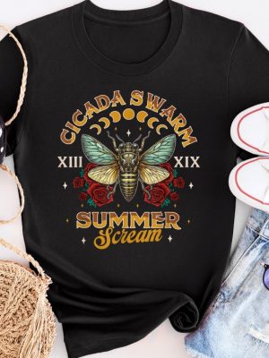 Cicada Shirt 2024 Cicada Concert Tour 2024 Year Of The Cicadas Shirt Funny Cicada Tee Insect Lover Shirt Bug Lover Gift Unique revetee 2