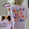 All For Love And Love For All Lgbt Shirt giftyzy 4