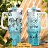 personalized stitch disney ohana means family 40oz engraved tumbler custom name lilo and stitch stanley tumbler dupe unique gift laughinks 2