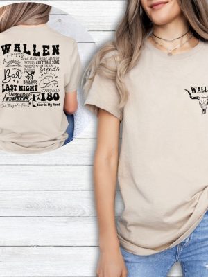 Vintage Wallen Country Music Sweatshirt Vintage Concert Sweatshirt Long Live Cowgirls Morgan Wallen Unique revetee 3