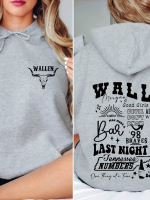 Vintage Wallen Country Music Hoodie Trendy Cowgirl Hoodie Vintage Concert Shirt Western Tour Shirt Unique revetee 2