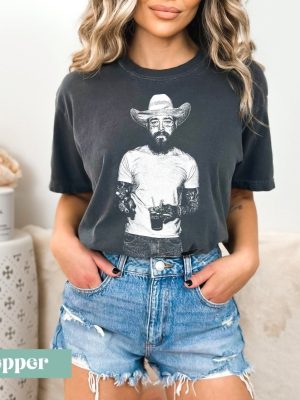 Cowboy Post Shirt Country Shirt Post Malone Shirt Had Some Help Shirt Posty Tee Unique revetee 3