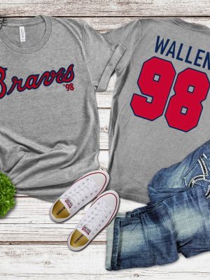 Braves Wallen 98 Unique 98 Braves Shirt Morgan Wallen revetee 2