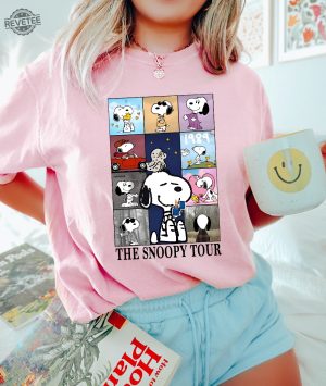 Taylor Swift Eras Tour Snoopy Sweatshirt Snoopy Dog Sweater Swiftie Eras Crewneck Snoopy Taylor Swift Unique revetee 2