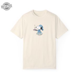 Snoopy Sleepshirt Tee Womens Tshirt Graphic Tshirt Unique Snoopy Sleepshirt Tshirt revetee 2