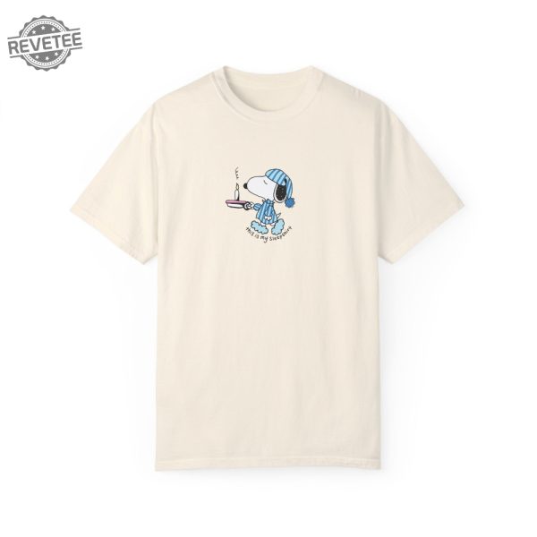 Snoopy Sleepshirt Tee Womens Tshirt Graphic Tshirt Unique Snoopy Sleepshirt Tshirt revetee 2