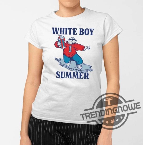 Bear White Boy Summer Shirt trendingnowe 1
