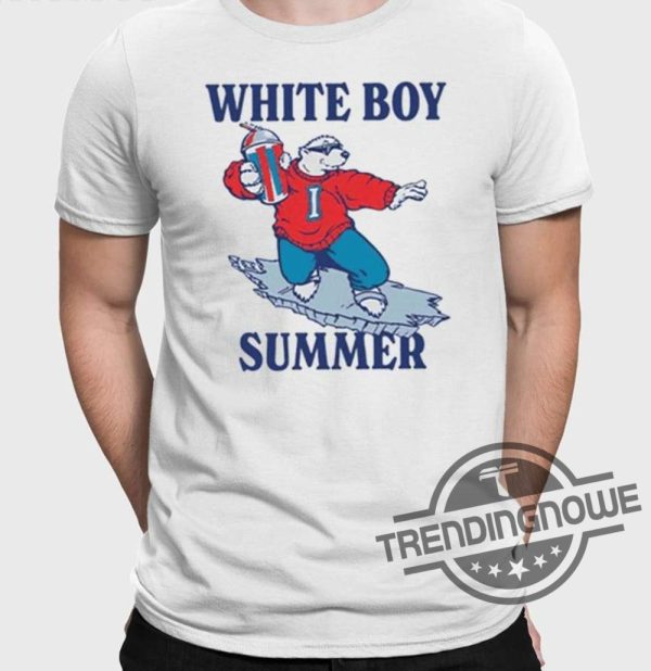 Bear White Boy Summer Shirt trendingnowe 2