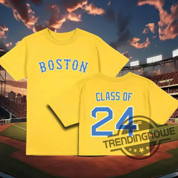Red Sox City Connect Class Of 2024 Shirt Giveaway trendingnowe 1