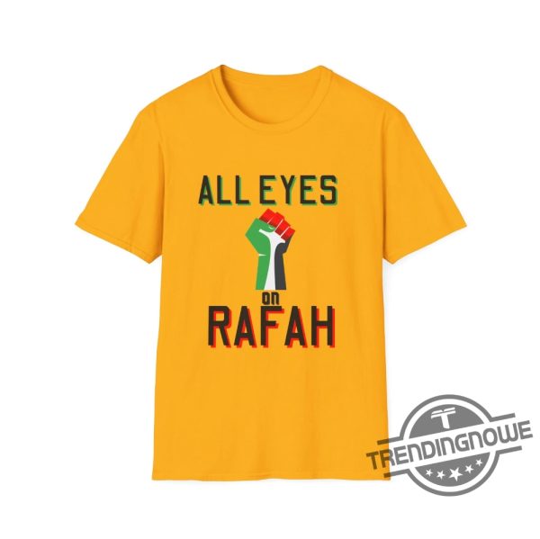 All Eyes On Rafah Shirt V2 Palestine T Shirt Gaza Palestine Shirt Save Palestine Shirt Human Rights Shirt Protest Shirt trendingnowe 4