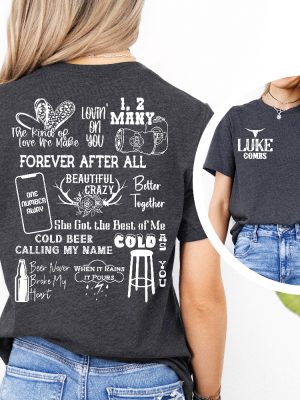 Luke Combs Shirt Cowgirl Shirt Huntin By Yourself Luke Combs Luke Combs Lovin On You Unique revetee 2