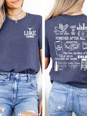 Luke Combs Shirt Cowgirl Shirt Huntin By Yourself Luke Combs Luke Combs Lovin On You Unique revetee 3