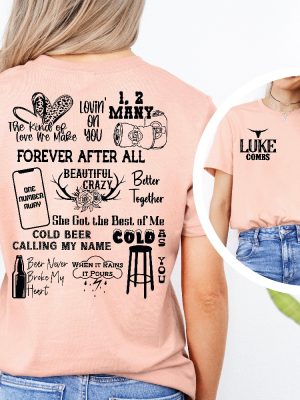 Luke Combs Shirt Cowgirl Shirt Huntin By Yourself Luke Combs Luke Combs Lovin On You Unique revetee 5