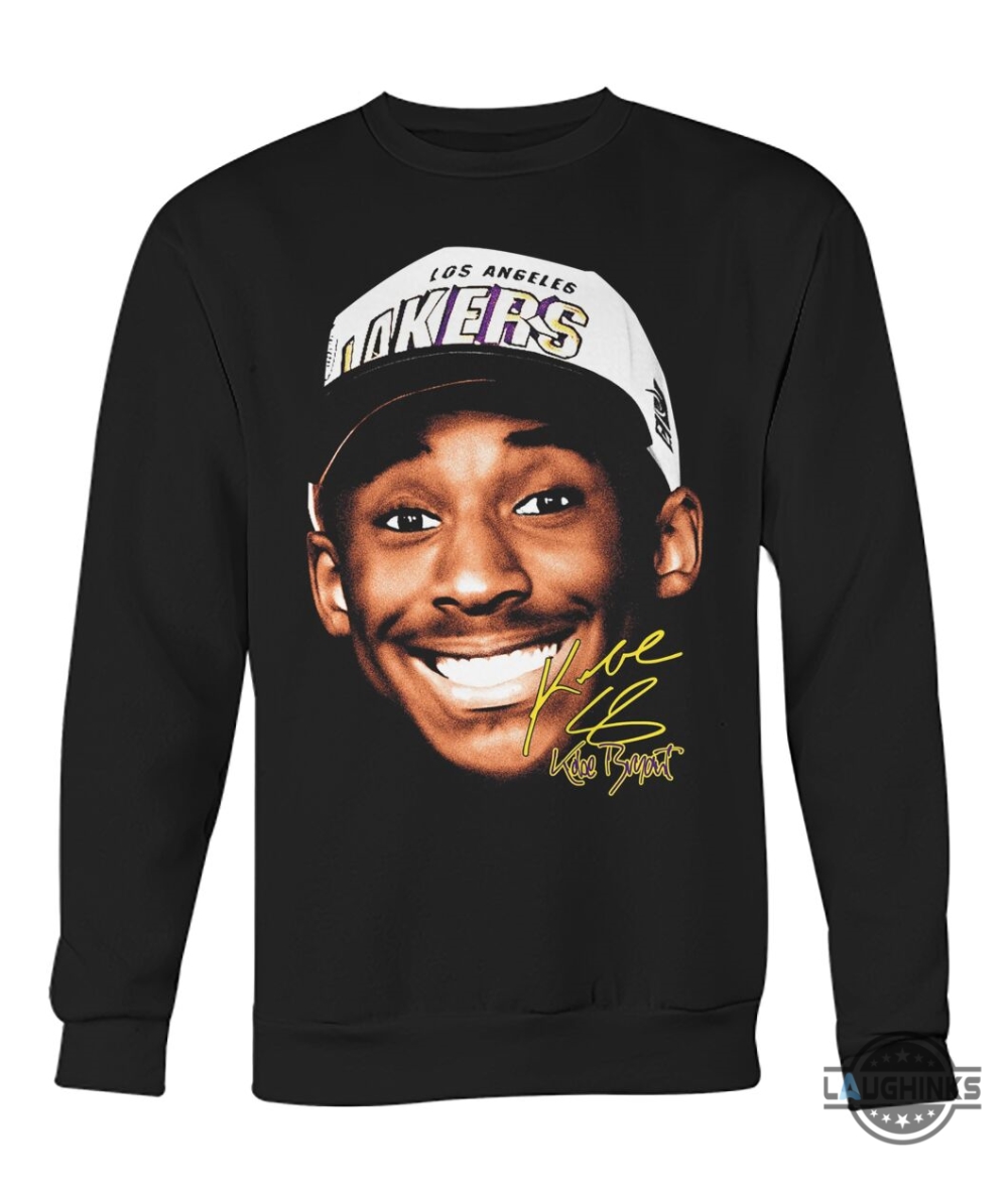 Kobe Bryant Draft Day Graphic T Shirt Sweatshirt Hoodie Limited Edition Big Head Basketball Gift For Fans