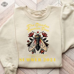 The Cicadas Reunion Tour Shirt Cicada Concert Tour 2024 Shirts Cicadas Invasion 2024 Shirts States Of Cicada Double Brood Shirt Unique revetee 2