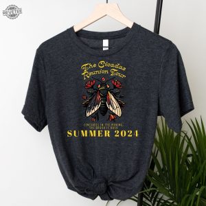 The Cicadas Reunion Tour Shirt Cicada Concert Tour 2024 Shirts Cicadas Invasion 2024 Shirts States Of Cicada Double Brood Shirt Unique revetee 3