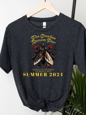 The Cicadas Reunion Tour Shirt Cicada Concert Tour 2024 Shirts Cicadas Invasion 2024 Shirts States Of Cicada Double Brood Shirt Unique revetee 3